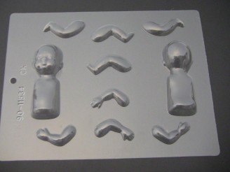 90-11534 Baby 3D Chocolate Gumpaste Mold